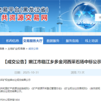 溢價率高達1839%!該地民企競得一建筑用玄武巖